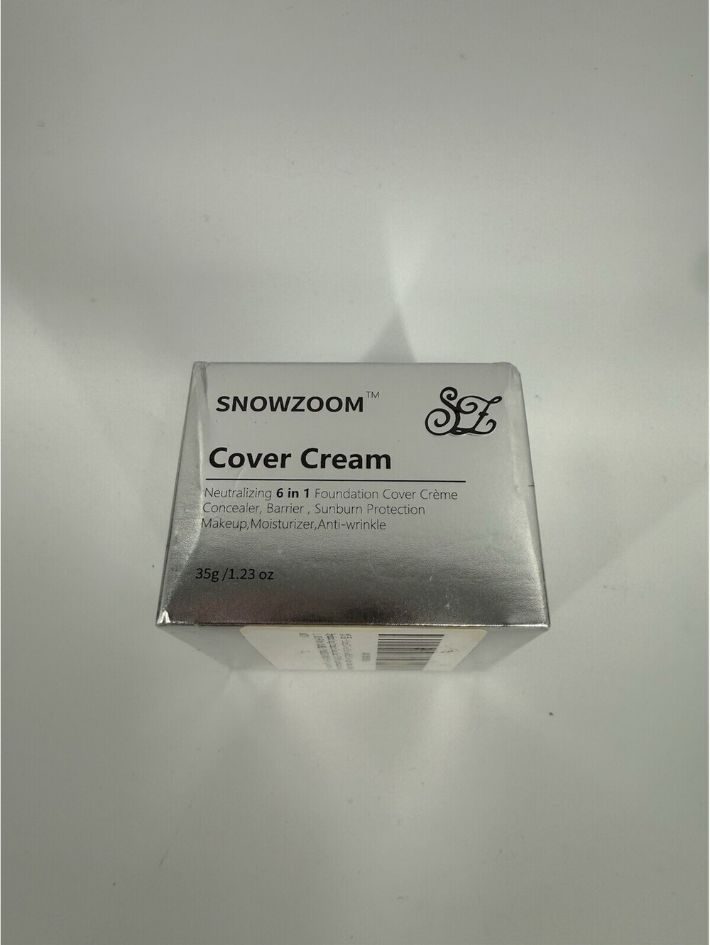 Snowzoom Cover Cream Fair To Light 6in1 Foundation Cover Cream 1.23oz Exp 11/27